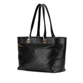 グッチ グッチシマ ホースビット ハンドバッグ トートバッグ 145993 ブラック レザー レディース GUCCI 【中古】